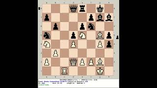 Stockfish 240623 vs Cfish 12  Benko Symmetrical chess [upl. by Ayikal523]