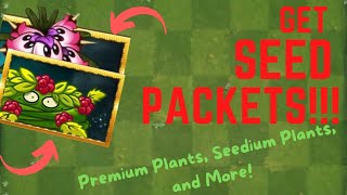 How to Get Easy Seed Packets for Plants You Dont Have in PVZ 2Free No Cost pvz2 [upl. by Yehtomit]