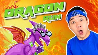 🐲 DRAGON Chase  Kids Brain Break Exercise  Lunar New Year Workout 🧧 GoNoodle inspired [upl. by Enimisaj]