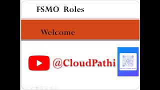 FSMO Roles  Active directory  Windows server admin CloudPathi [upl. by Reger]