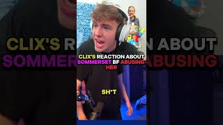 BLAKE abusing SOMMERSET 😱 CLIXs reaction clix clixandsommerset [upl. by Llatsyrk]