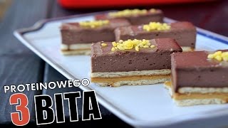 3 Bit Proteinowy  Fit Ciasto bez pieczenia [upl. by Naillij]