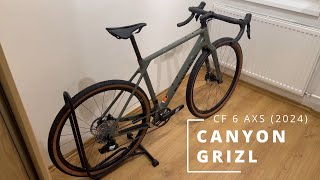 New 2024 Canyon Grizl CF SL 6 with SRAM APEX AXS [upl. by Oirasor]