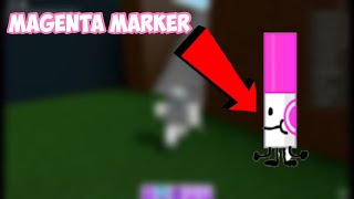 How to Get The”Magenta Marker”  ROBLOX FIND THE MARKERS [upl. by Schreiber]