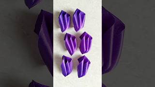 Ribbon Flower Making  How to make satin ribbon flowers DIY flower [upl. by Edniya]