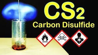 CS2 Carbon disulfide Chemical reactions [upl. by Loise]