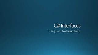 Interfaces in C [upl. by Repsaj388]