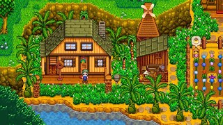 Year 32 Stardew Valley 16 Farm Tour 🦙🌳 Wilderness Farm [upl. by Yedok997]