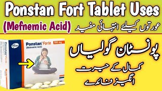 Ponstan Forte Tablet Mefenamic Acid Ponstan Forte 500mg Tablet Used For In Urdu  Side Effects [upl. by Ainessej]