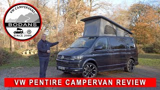 VW Campervan Review  Featuring The RIB Altair Bed amp Reimo Pop Top Roof [upl. by Acirderf657]