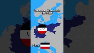 Ewolucja Niemiec Part 3 countryballs history europa granice [upl. by Spring]