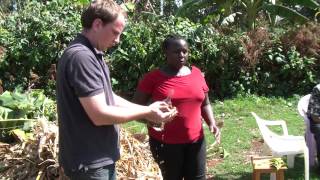 Composting Workshop  demonstrating improved water holding capacity  part 1 [upl. by Corson]