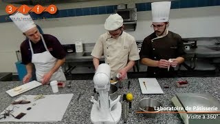 Visite à 360° du laboratoire de Pâtisserie [upl. by Maximilianus]