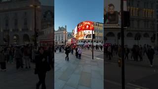 Piccadilly Circus London 🇬🇧📍 [upl. by Chong210]