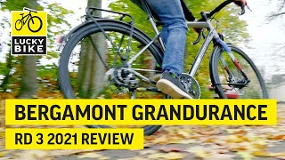 Bergamont Grandurance RD 3 2021  Vielseitiges Gravel Bike  Ideal für Pendler [upl. by Llerahc]