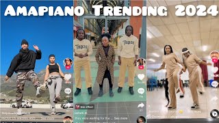 Amapiano Trending TikTok challenges  2024amapianodancechallengeamapiano [upl. by Jesse163]