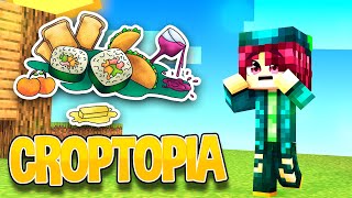 🍔EL MEJOR MOD DE COMIDA DE TODO MINECRAFT 1165  1205  CROPTOPIA MOD [upl. by Nisbet]