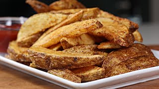 How To Make CRISPY Potato Wedges Easy  Potato Wedges Recipe [upl. by Schramke]