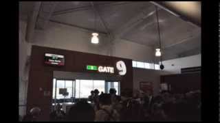 SoundOnly Airport Announcement at Gold Coast Airport [upl. by Enamrahs]