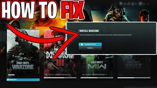 How to fix MISSING DLC Data packs in Warzone [upl. by Llehcor67]
