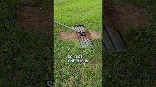 make your lawn flat and perfect with this lawn leveling rake from walensee lawncare yardwork [upl. by Bithia]