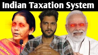 भारतीय कर व्यवस्था  Indian taxation system in indian economy  income tax and GST slab  ASK [upl. by Ardys]