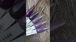 Fioletowe Pudry Tytanowe Manicure Tytanowy NSN New Style of Nails paznokcie nails nailstyle fun [upl. by Xonnel89]