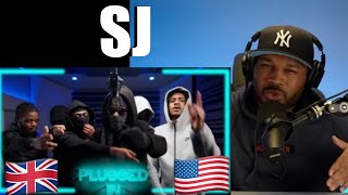 AMERICAN 🇺🇸 REACTS TO 🇬🇧 OFB SJ  Plugged In w Fumez The Engineer [upl. by Lochner212]