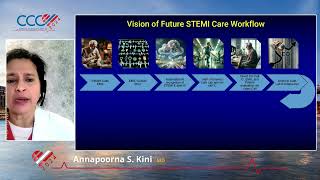 Annapoorna S Kini MD App Technology in STEMI 2024 [upl. by Bolt]