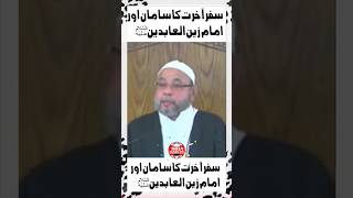 سفر آخرت کا سامان اور امام زین العابدین ع  Maulana Sadiq Hassan [upl. by Inah]