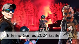 THIS IS INFERNO GAMES 2024  Airsoft MILSIM with ZOMBIES and LARP in SWEDEN [upl. by Sidnac407]