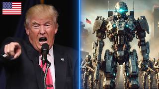 Trumps SHOCKING Robot Army Revealed Against Russia [upl. by Yahsal]