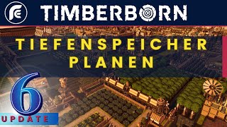 Timberborn Update 6 🦫 Tiefenspeicher planen 🦫 Episode 205  Lets Play Deutsch RaanEnaris [upl. by Lati183]