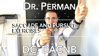 Pursuit and Saccade Exercises [upl. by Abrahamsen]