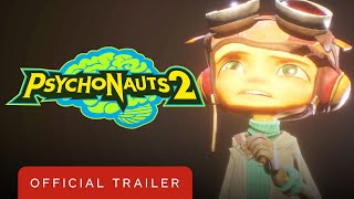 Psychonauts 2  Gameplay Trailer Featuring Jack Black [upl. by Temme]