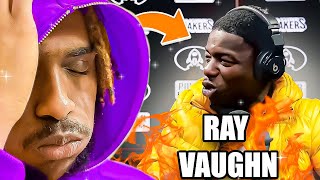 His BARS are Seriously UNMATCHED 😤🔥  RAY VAUGHN LA LEAKERS FREESTYLE REACTION [upl. by Aneehta]