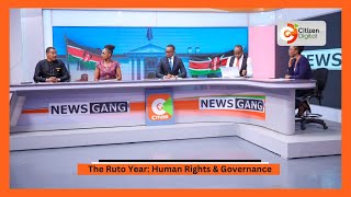 NEWS GANG  The Ruto Year Human Rights amp Governance [upl. by Jaqitsch]