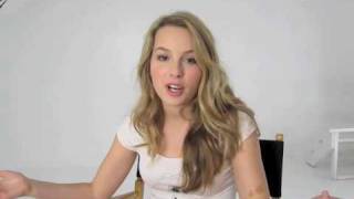 Bridgit Mendler Talks Good Luck Charlie [upl. by Desdamonna95]