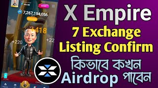 X Empire Mining Airdrop and Listing Update  Shahin Network [upl. by Sikram]