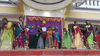 8thclass dance performance14nov2022bapatla gurukulam [upl. by Garrick]