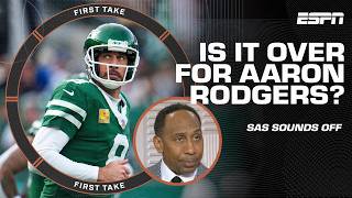 Stephen A says Aaron Rodgers ABSOLUTELY cost Robert Saleh amp Joe Douglas their jobs  First Take [upl. by Shayne]