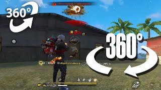 Free Fire 360º video juego como lo juego con alta calidad  2021 [upl. by Benia]