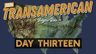 2024 Transamerica Bicycle Ride Day 13 Milford UT to Cedar City UT [upl. by Anyrtak55]