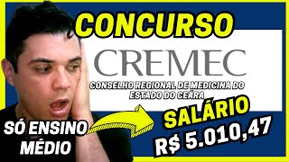 CONCURSO CREMEC CE 2024 [upl. by Eniamirt521]