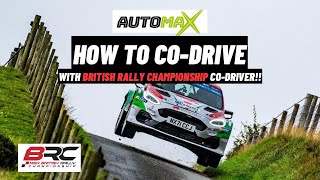 How to Codrive and Recce for a Rally [upl. by Ytsirc488]