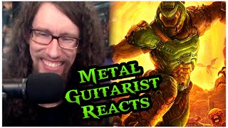 Pro Metal Guitarist REACTS to Doom Eternal OST quotMeathookquot [upl. by Hirschfeld]