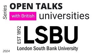 Open Talks with LSBU [upl. by Loss]