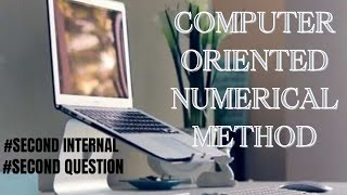 SECOND INTERNAL Q2 EXPLAIN REFINEMENT SOLUTION OF ILL CONDITIONED EQUATION [upl. by Pironi854]