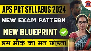 APS PRT SYLLABUS 2024  AWES CSB PRT EXAM PATTERN amp SYLLABUS 2024  ARMY SCHOOL PRT SYLLABUS 2024 [upl. by Blanding]