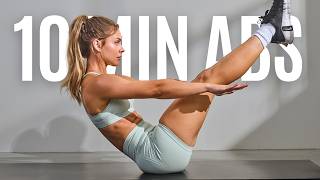 10 MIN ABS amp CORE WORKOUT [upl. by Atiuqahc]